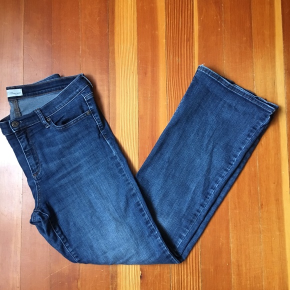 GAP Denim - GAP 1969 Perfect Boot Cut Dark Blue Wash 32R